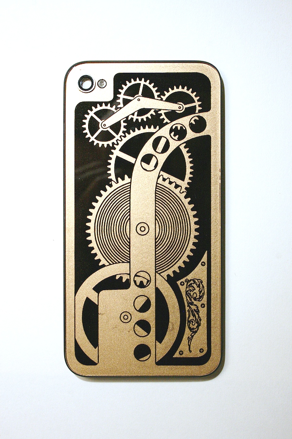 The Steampunk Workshop iPhone back glass